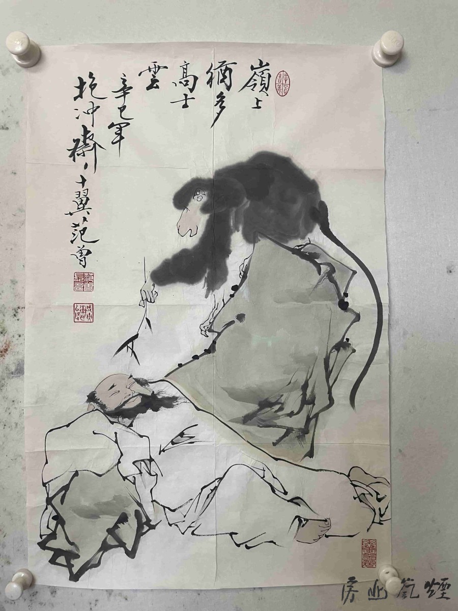 范增作品